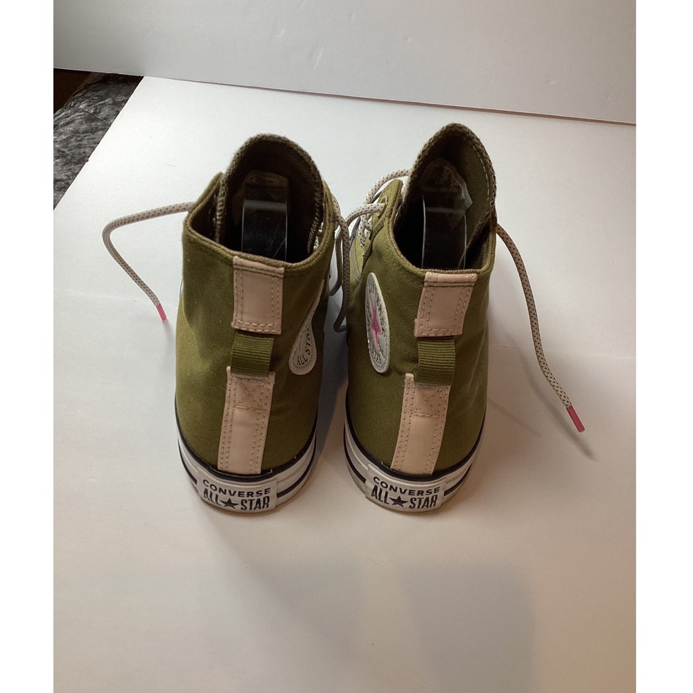 Converse Olive Green High Top Sneakers - Picture 7 of 16